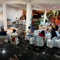Interior del Jardín de Eventos Casa Elvira
